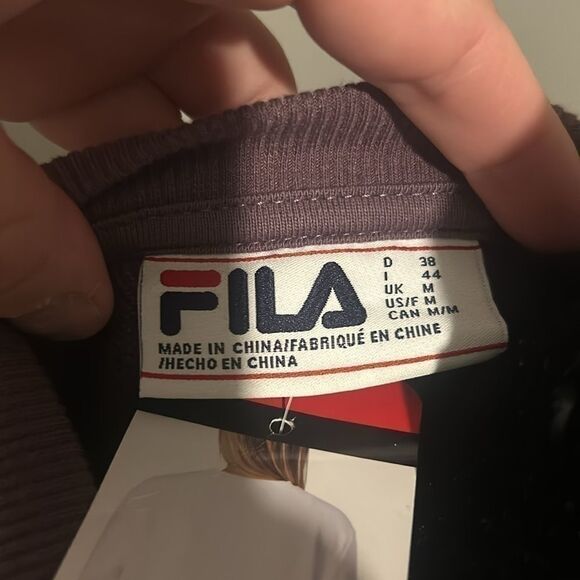 NWT Fila French terry crewneck sweatshirt     A - Picture 5 of 6